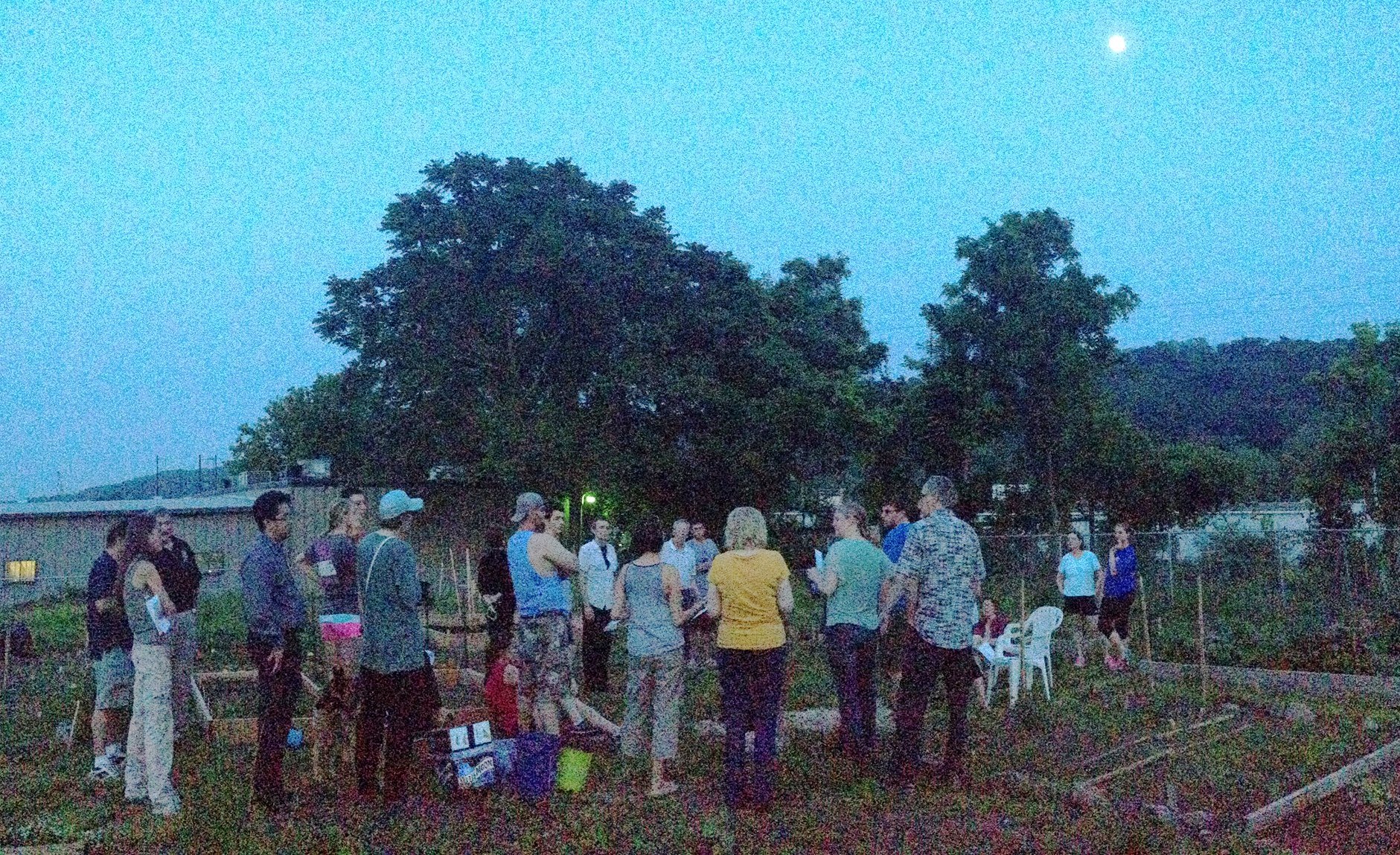 Conshohocken community garden meeting